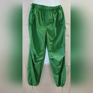 Love Tree Vibrant Green Cargo Pants
